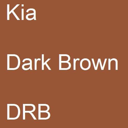 Kia, Dark Brown, DRB.